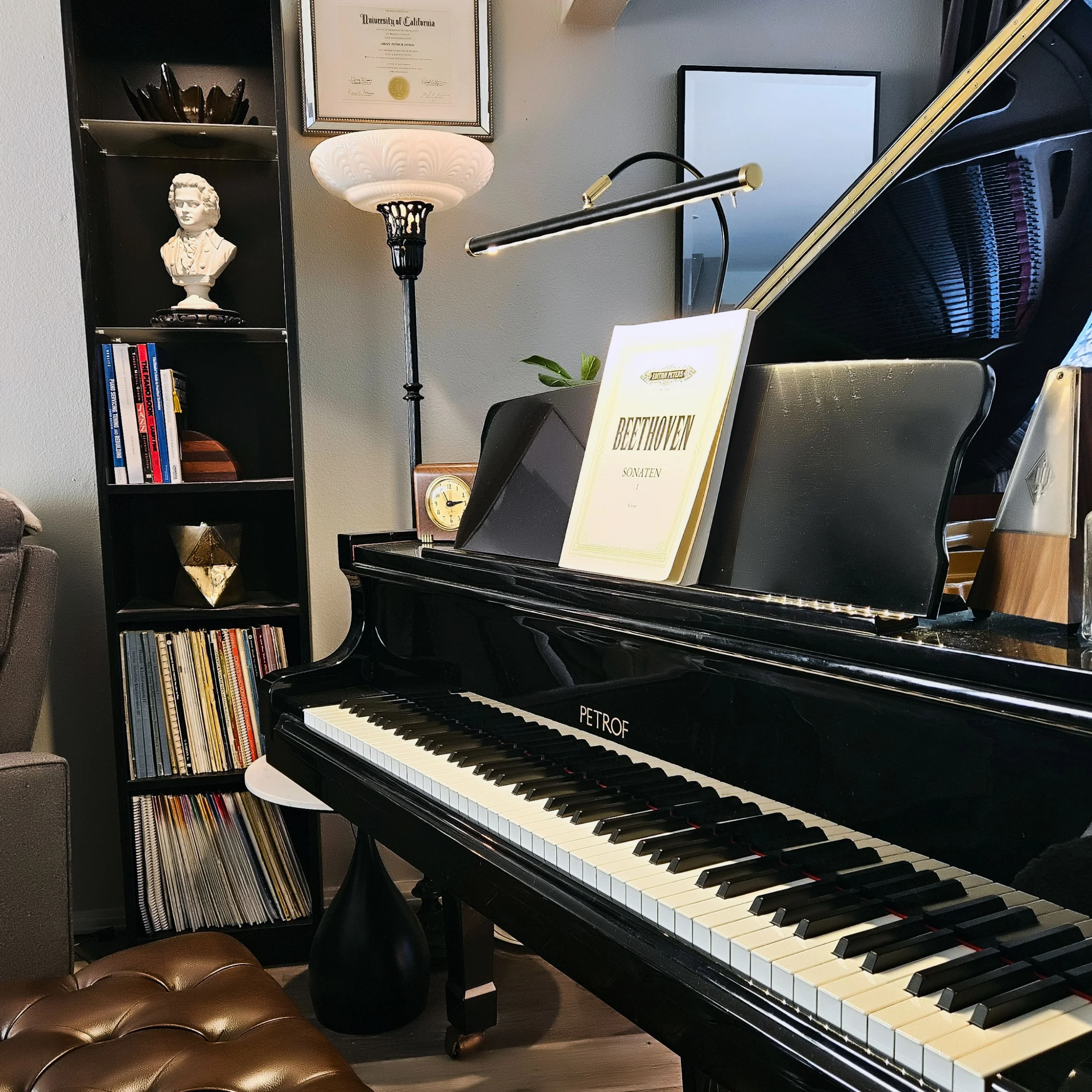 goral piano studio petrof grand